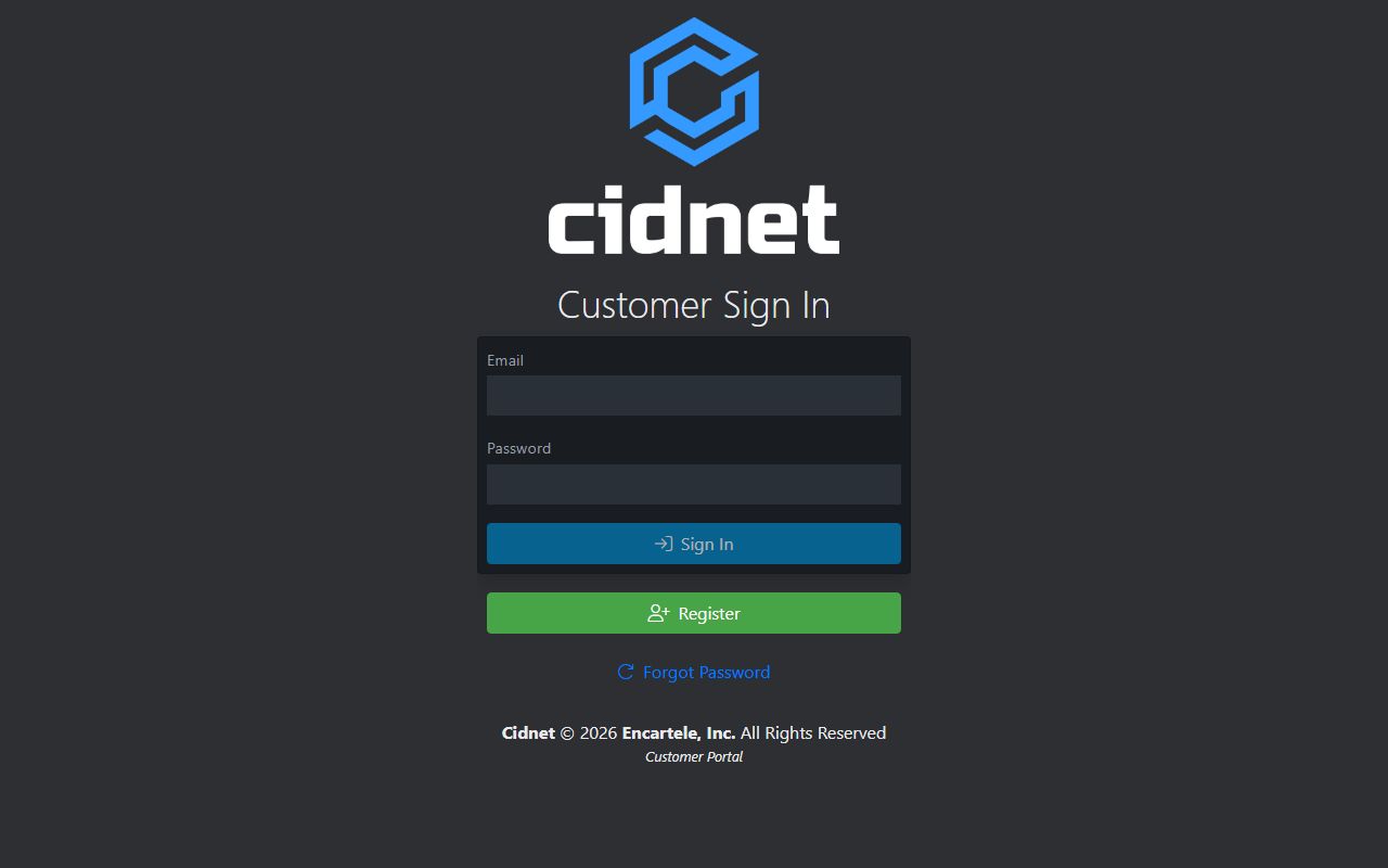 CIDNET video visitation portal for Moniteau County Jail inmate visits